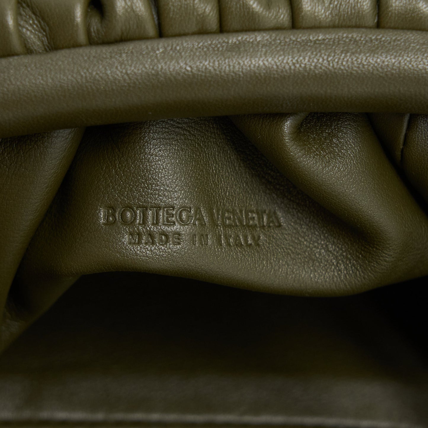 Bottega Veneta Mini Calfskin Dark Green GHW