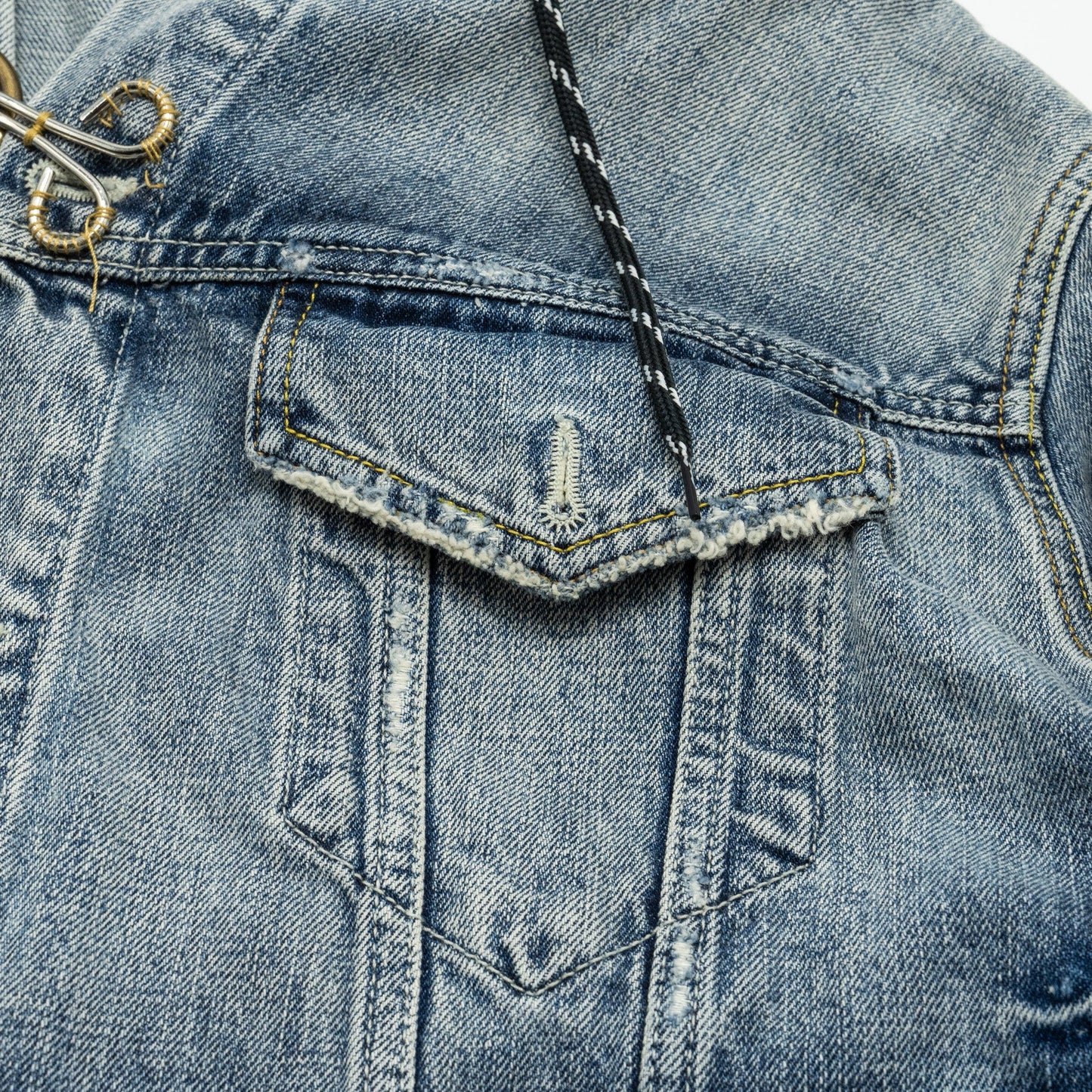 Balenciaga size 38 denim jacket blue