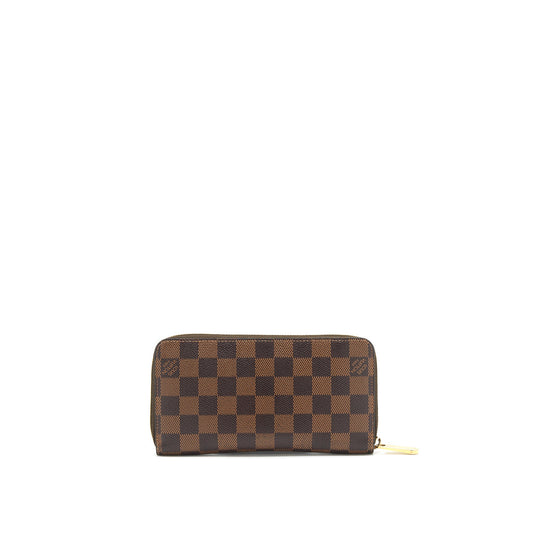 Louis Vuitton Zippy Wallet In Damier Ebene