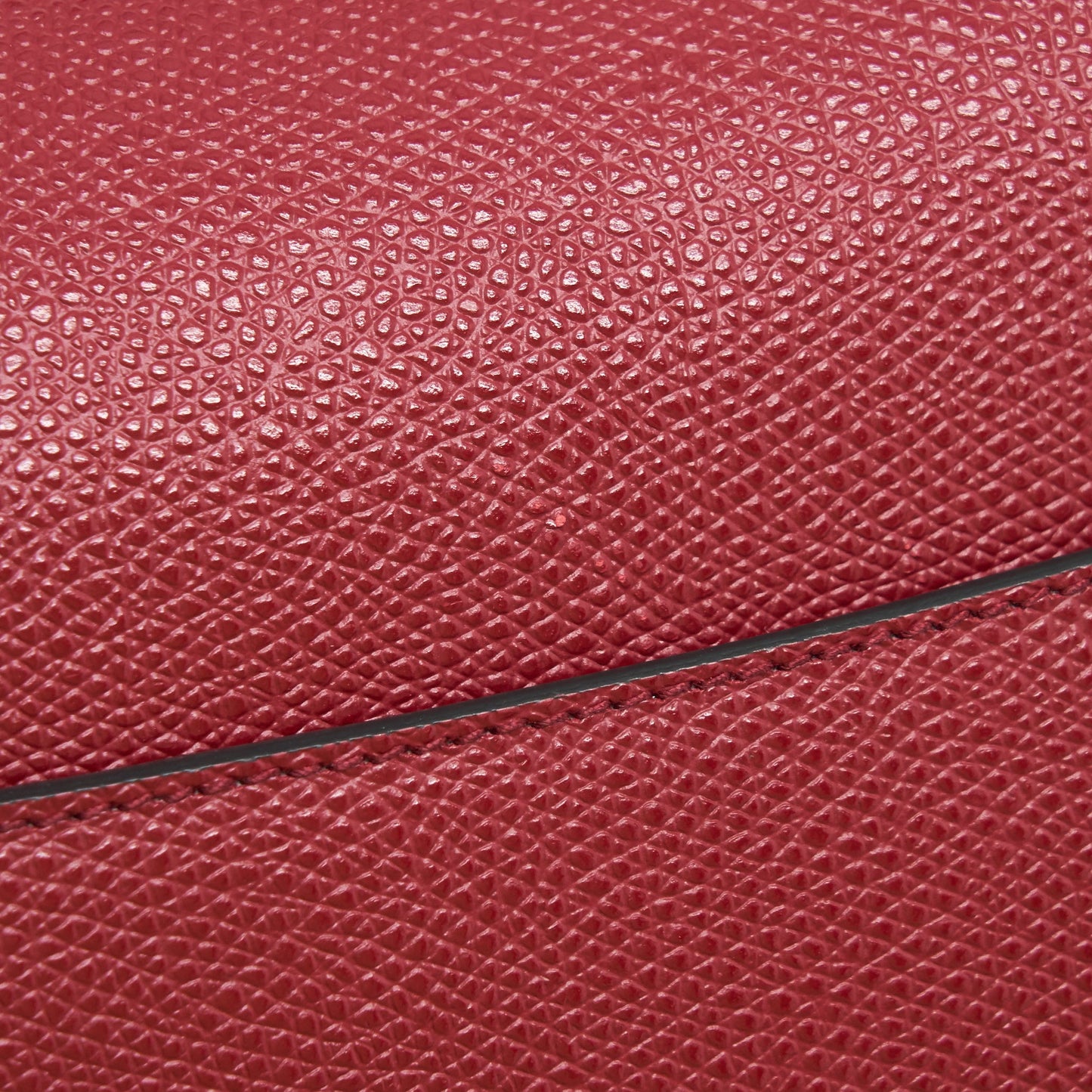 Dior Medium Saddle Bag Grained Calfskin Red GHW