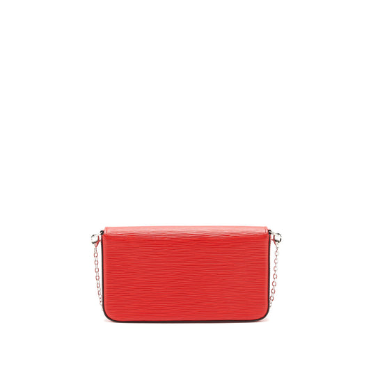 Louis Vuitton Felicie Pochette Red SHW