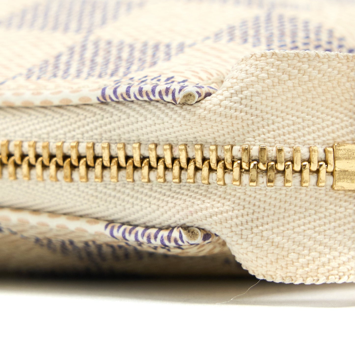 Louis Vuitton Mini Pochette Damier Azur Canvas GHW