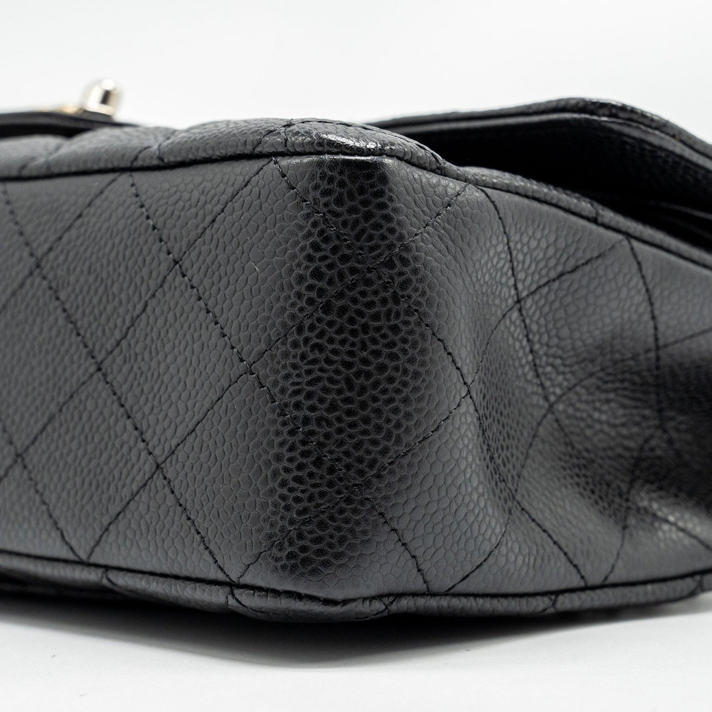 Chanel Medium Classic Double Flap Bag Caviar Black SHW