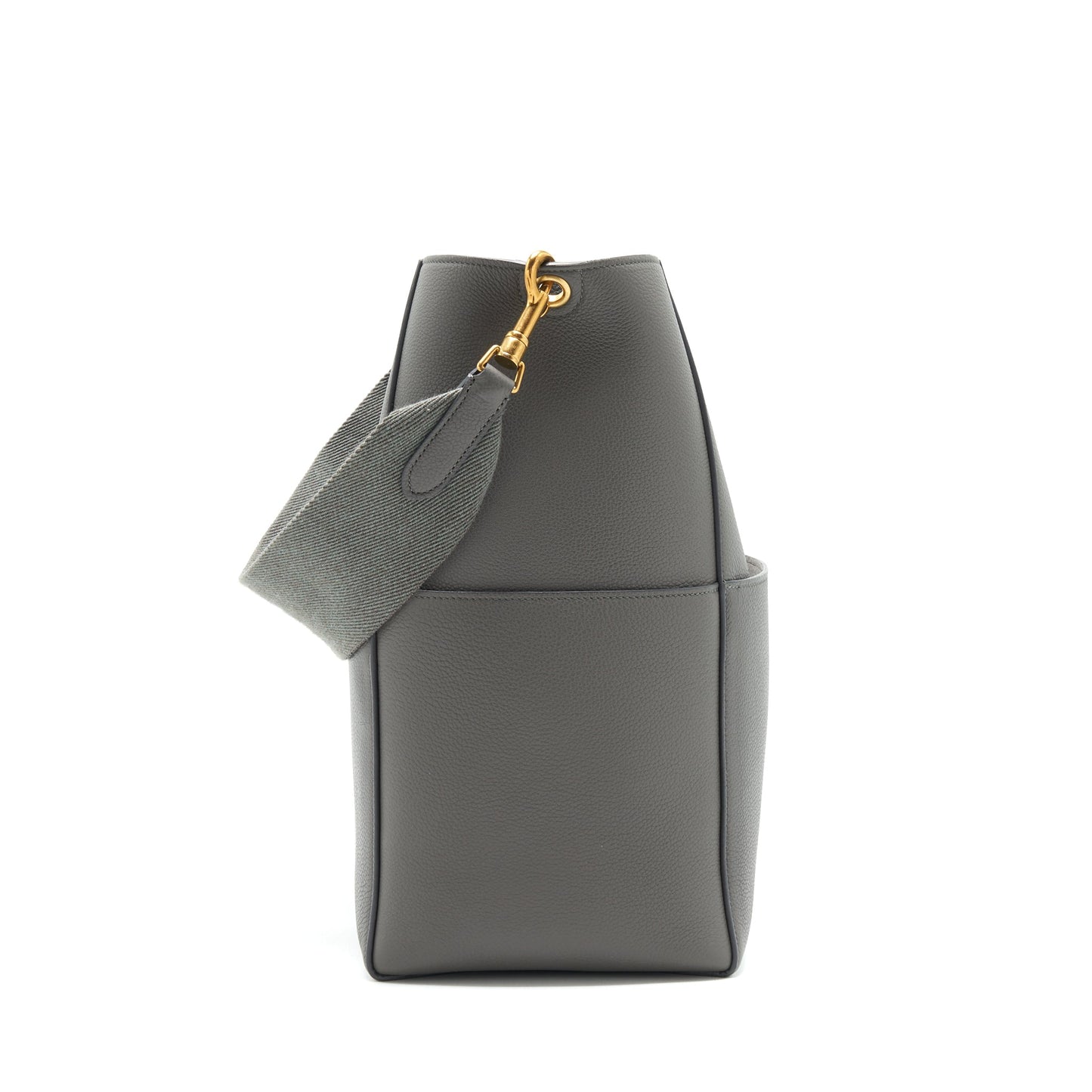 Celine Sangle Bucket bag grey GHW