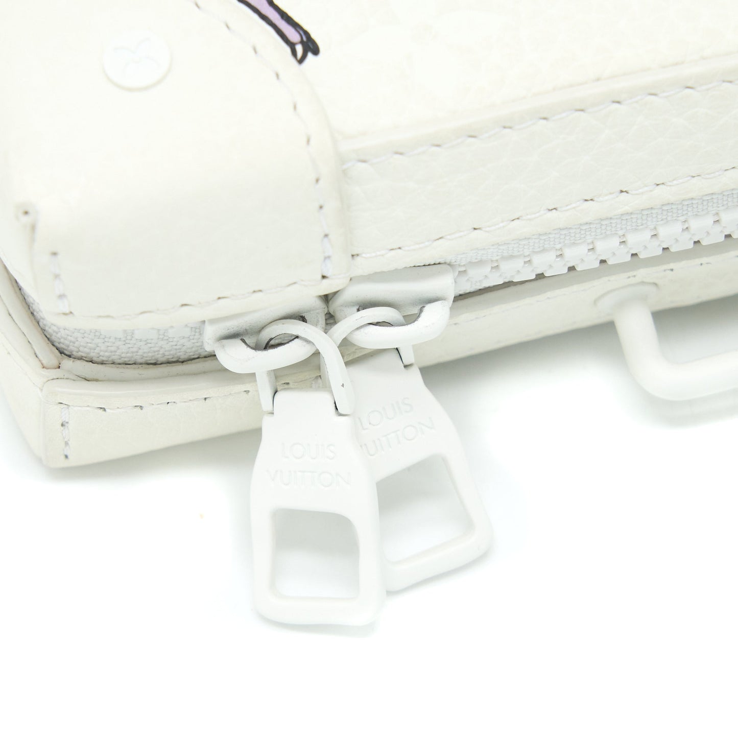 Louis Vuitton 2021 Limited Edition Graffiti Crossbody Bag White/Multicoloured with White SHW