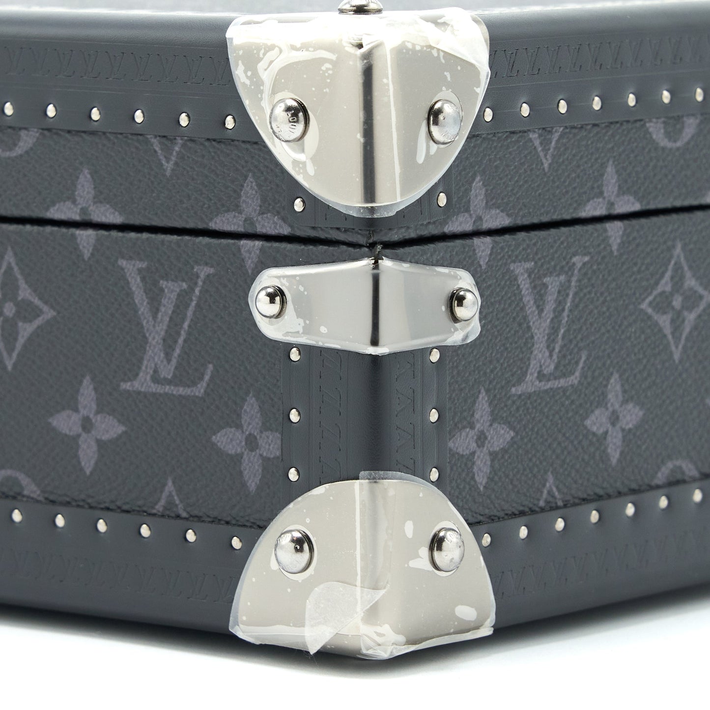 Louis Vuitton Coffret 8 Montres Watch Case Damier Graphite Canvas/Blue SHW