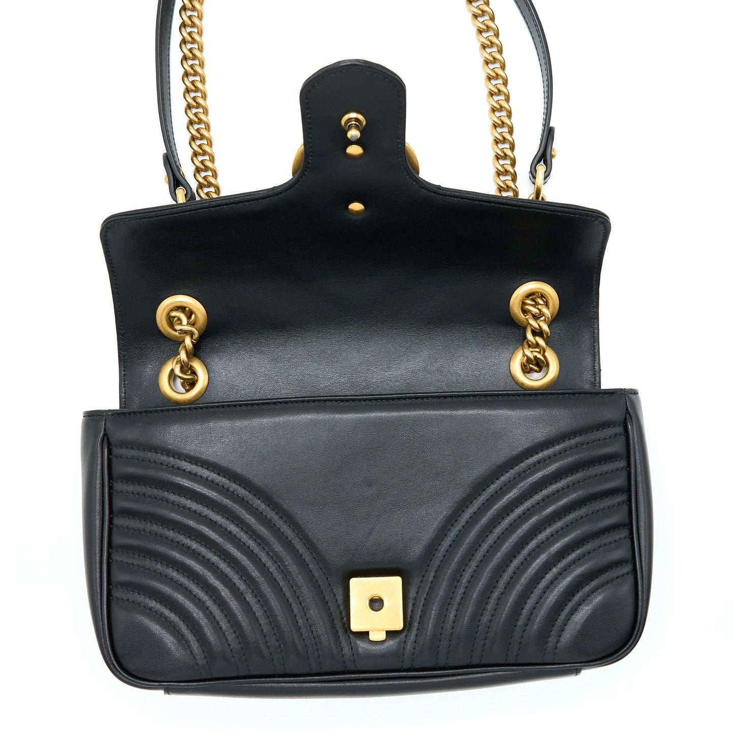 Gucci Small Marmont Black GHW