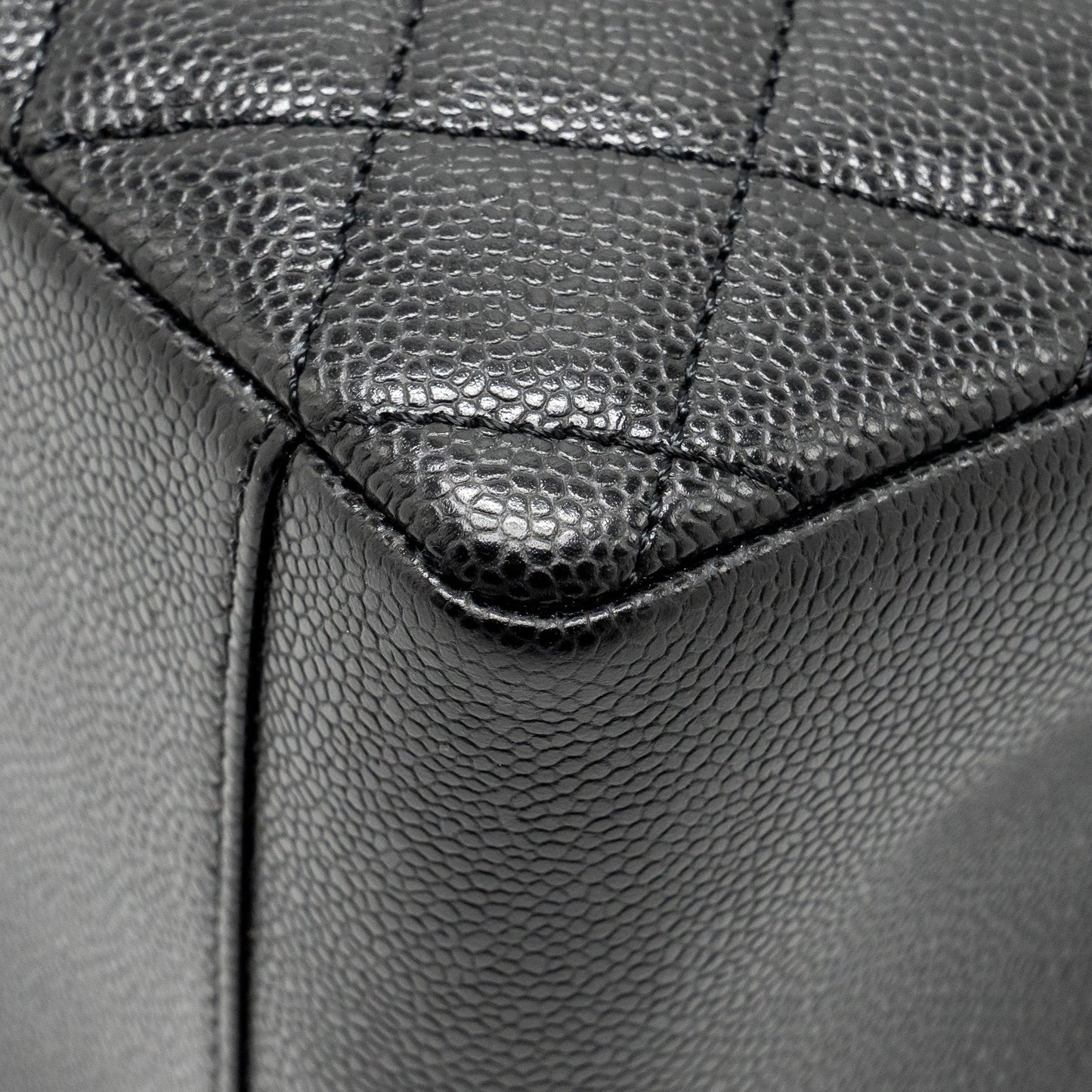 Chanel Grand Shopping Tote / GST Caviar Black SHW