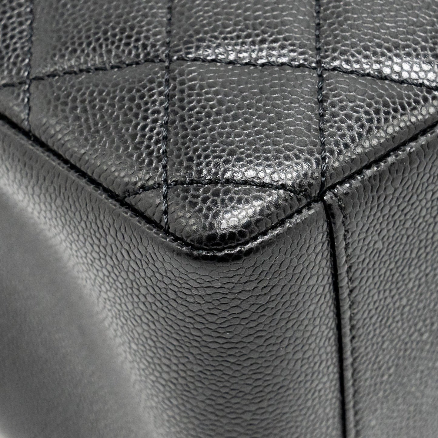 Chanel Grand Shopping Tote / GST Caviar Black SHW