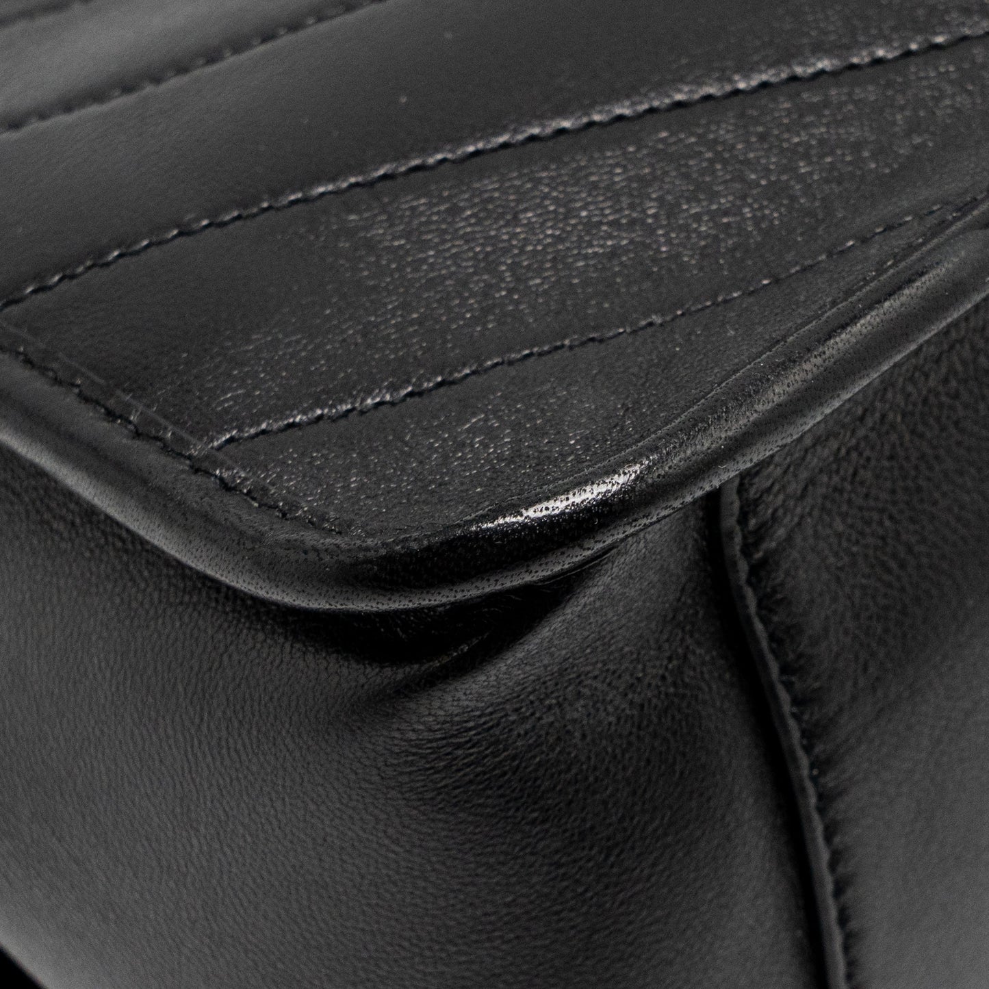 Saint Laurent Large Niki Bag Lambskin Black GHW
