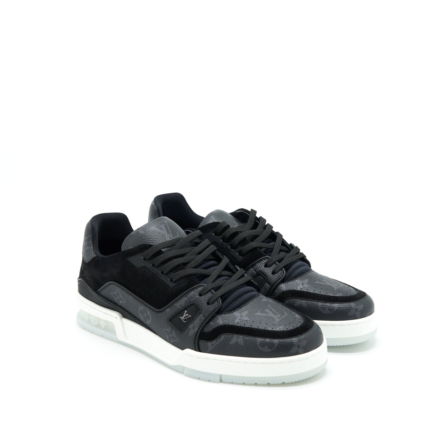Louis Vuitton Size 9 Men’s Trainer Sneaker Monogram Black