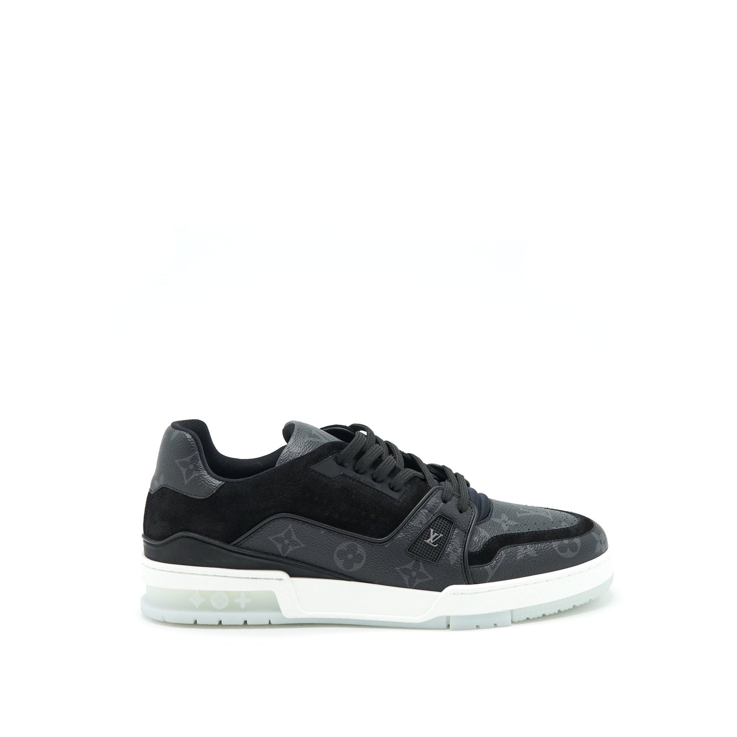 Louis Vuitton Size 9 Men’s Trainer Sneaker Monogram Black