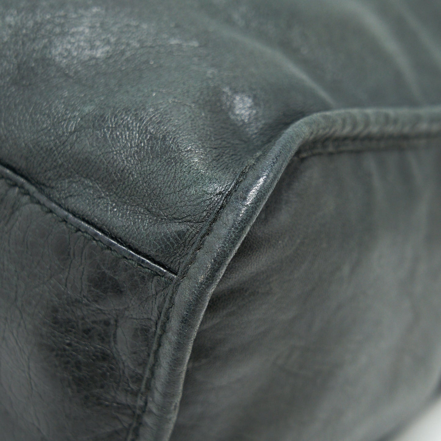 Balenciaga Giant City in Black SHW
