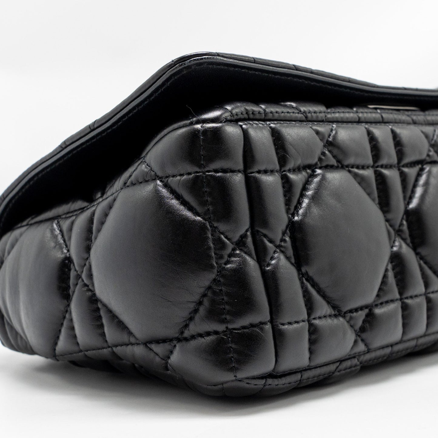 Dior Medium Dior Caro Bag Calfskin SO Black