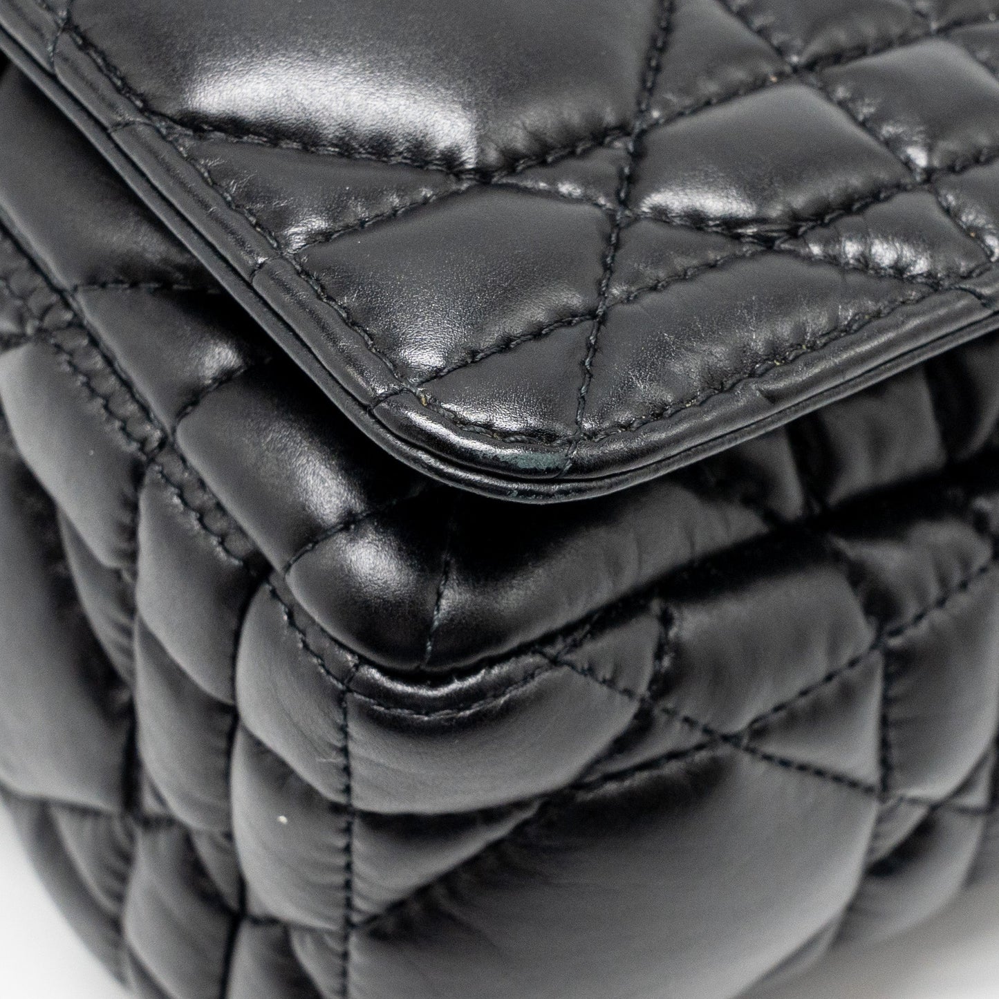 Dior Medium Dior Caro Bag Calfskin SO Black