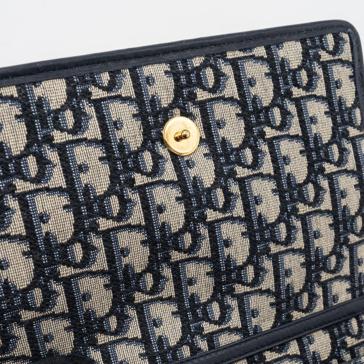 Dior 2-in-1 30 Montaigne pouch dior oblique jacquard blue GHW