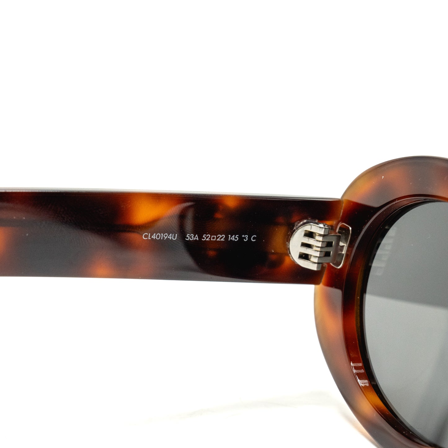 Celine Triomphe 01 sunglasses blonde Havana GHW