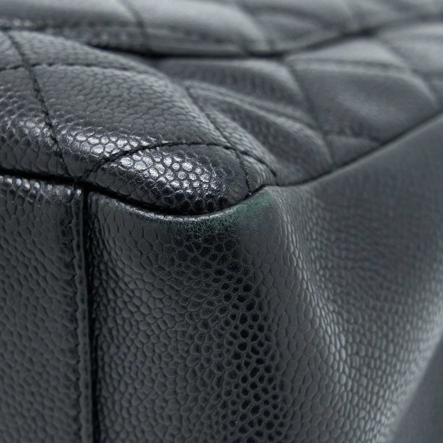 Chanel Grand Shopping Tote Bag Caviar Black GHW