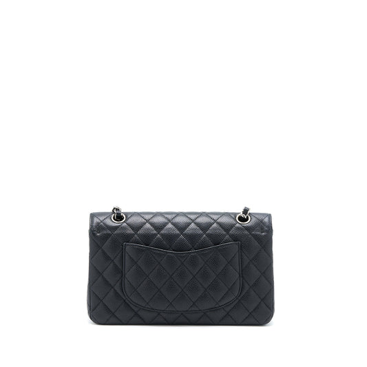 Chanel Medium Classic Double Flap Bag Caviar Black SHW