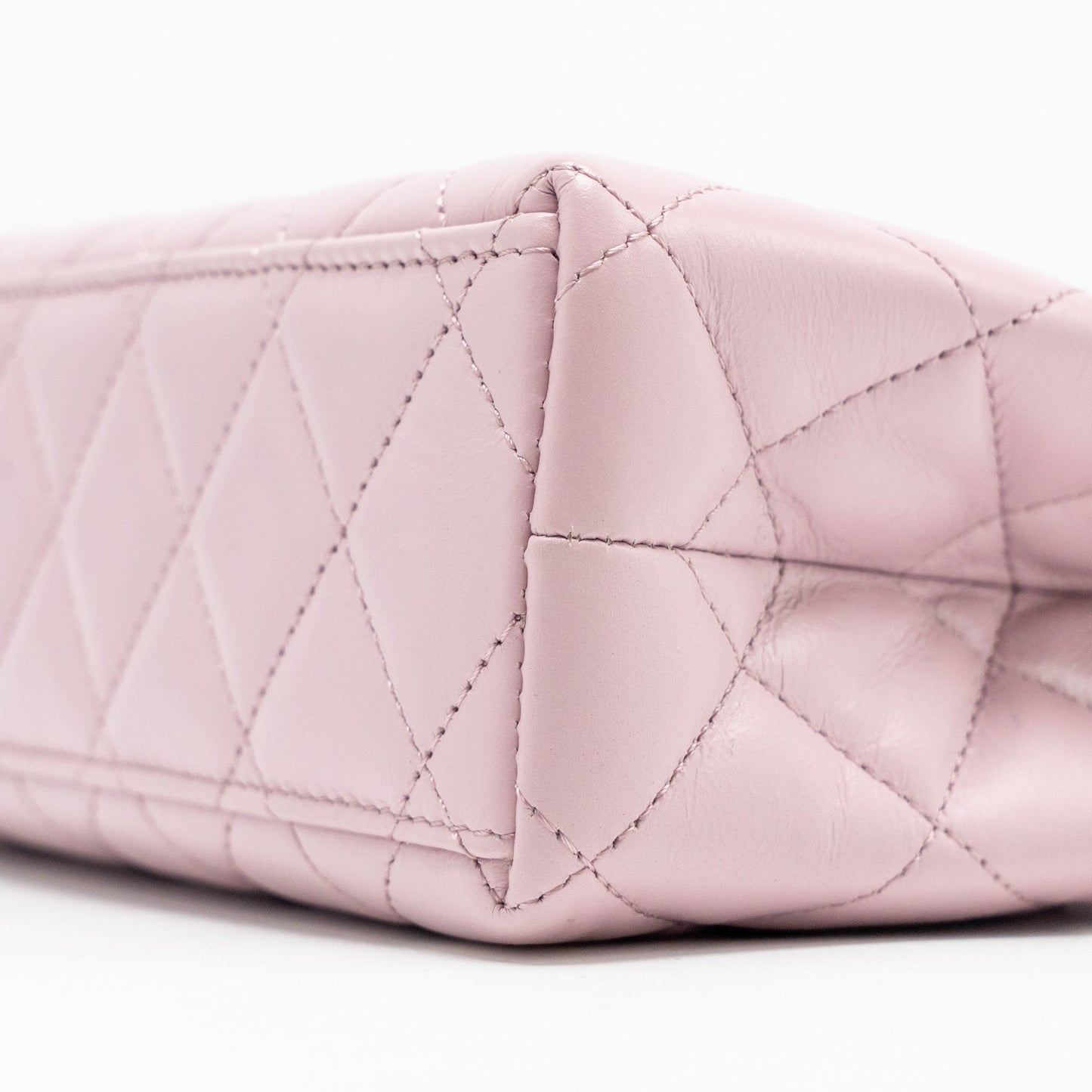 Chanel Mini Kelly Shopping Tote Bag Calfskin 24A Light Pink GHW (Microchip)