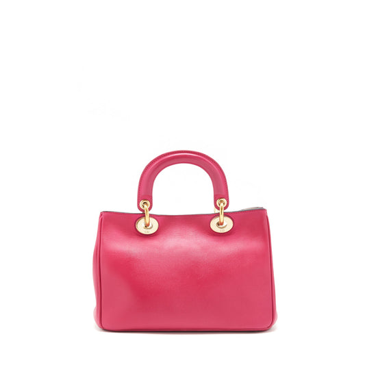 Dior Diorissimo Small Tote Bag Pink GHW