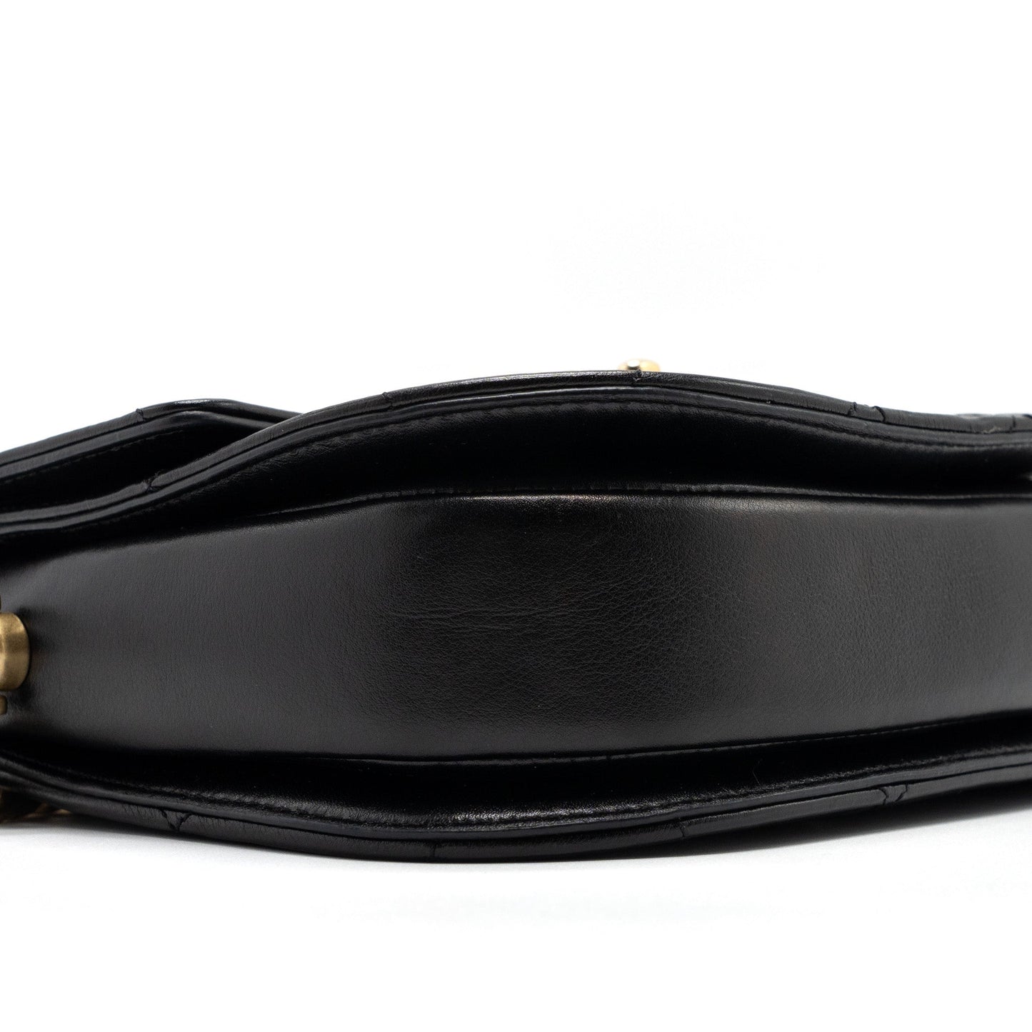 Chanel Messenger Bag Calfskin Black GHW