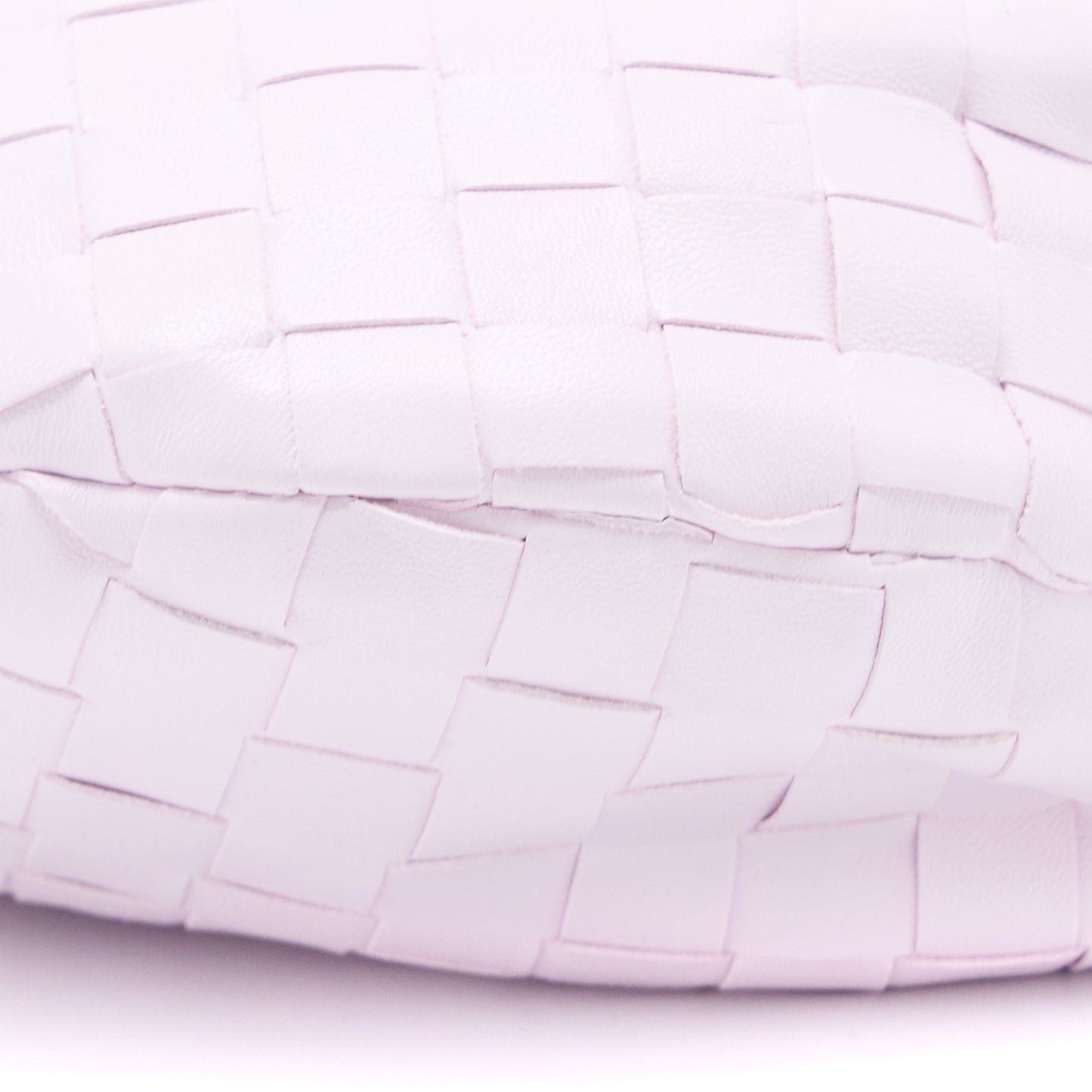 Bottega Veneta Mini Jodie Lambskin Pale Pink GHW