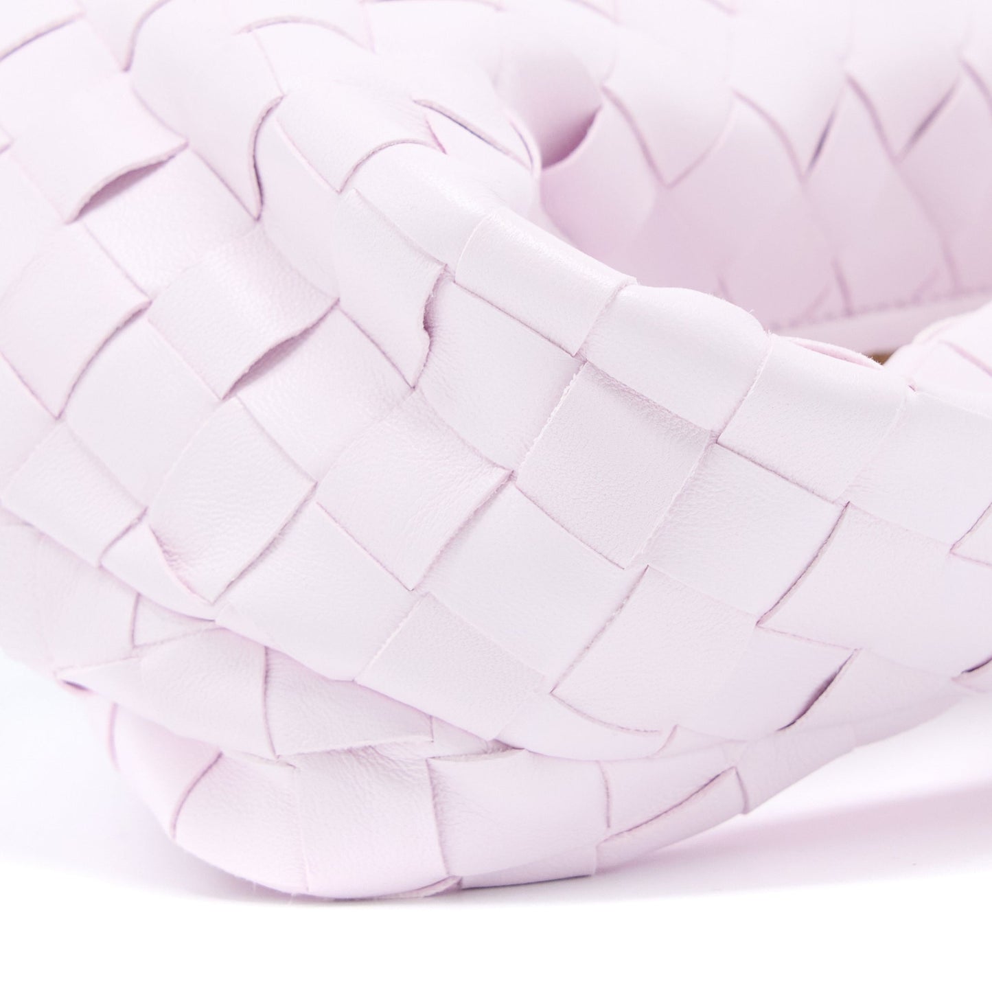 Bottega Veneta Mini Jodie Lambskin Pale Pink GHW