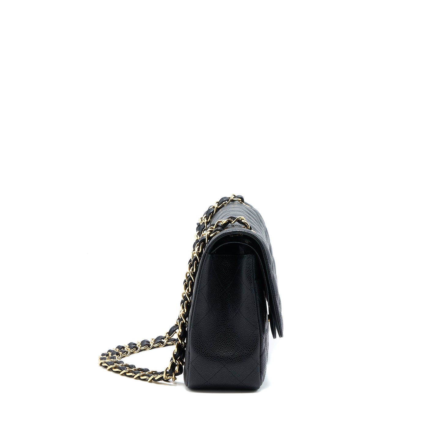 Chanel Jumbo Classic Double Flap Bag Caviar Black GHW