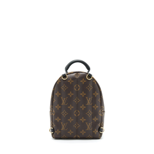 Louis Vuitton Mini Palm Backpack Spring Limited Edition Monogram Canvas GHW