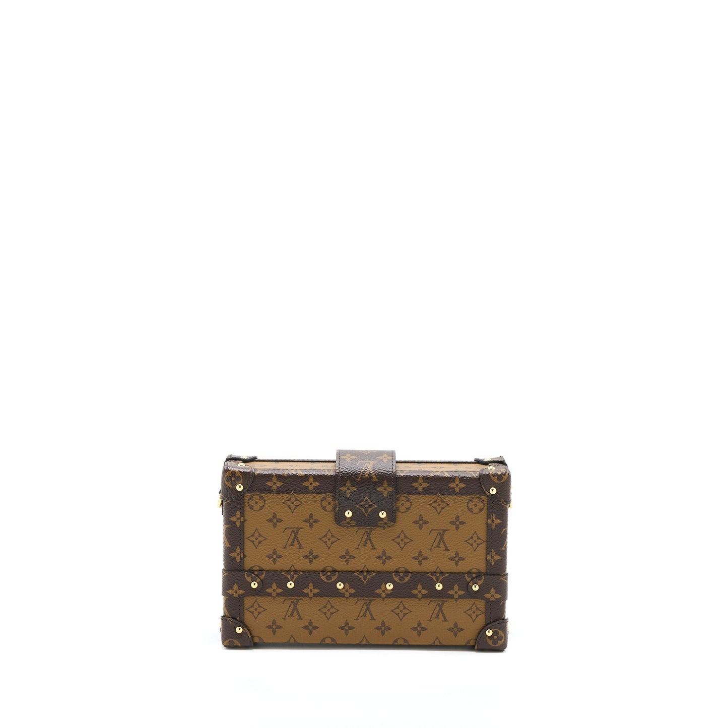 Louis Vuitton Petite Malle Monagram Reverse Canvas GHW