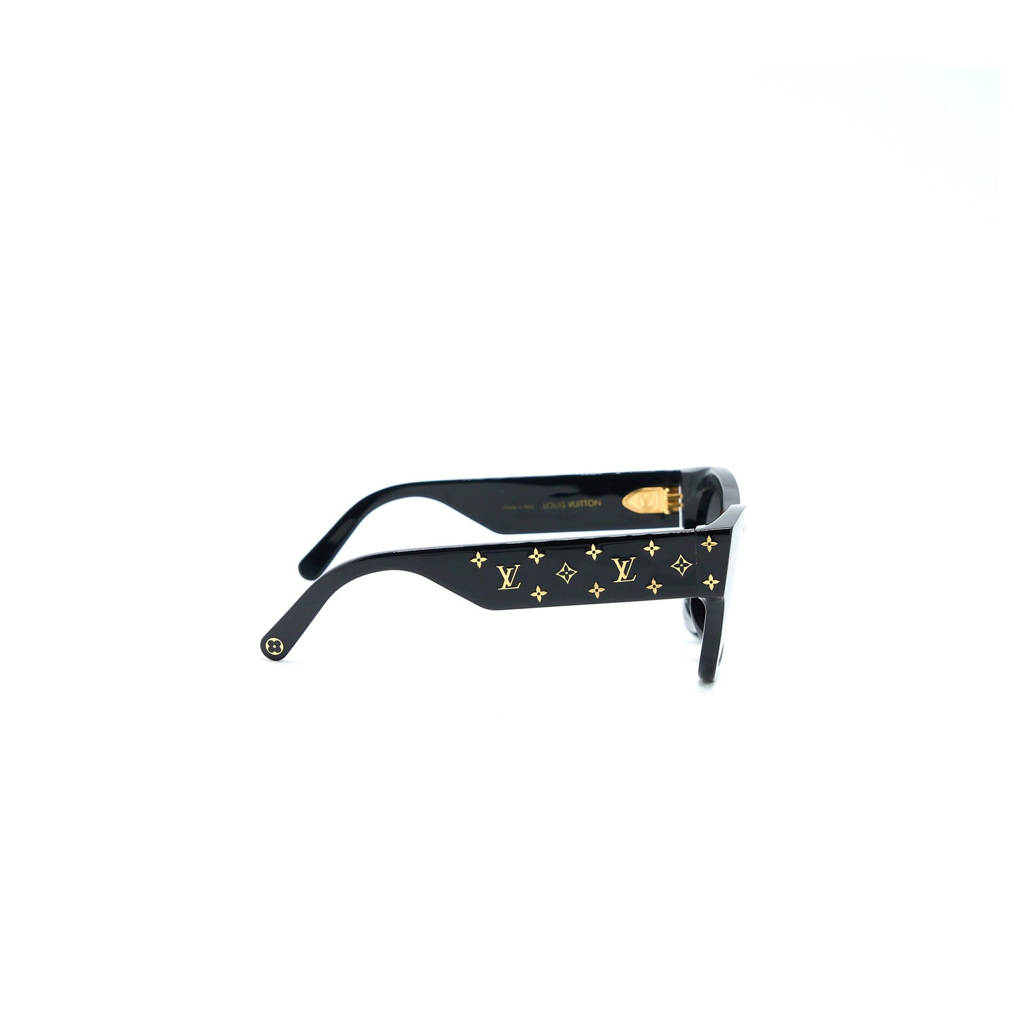 Louis Vuitton Rendez-Vous Cat Eye Sunglasses Black Multicolour GHW