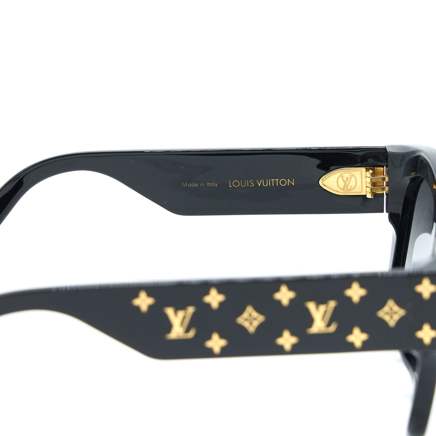 Louis Vuitton Rendez-Vous Cat Eye Sunglasses Black Multicolour GHW