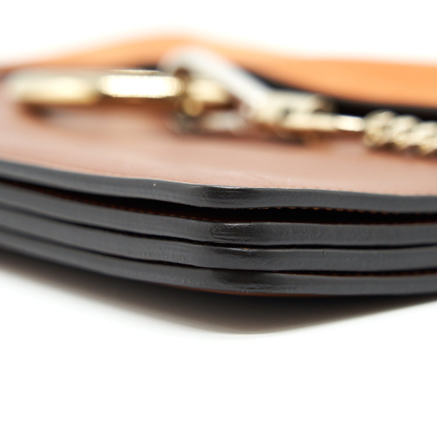 Chloe Faye Shoulder Bag in Suede Leather and Calfskin Brown