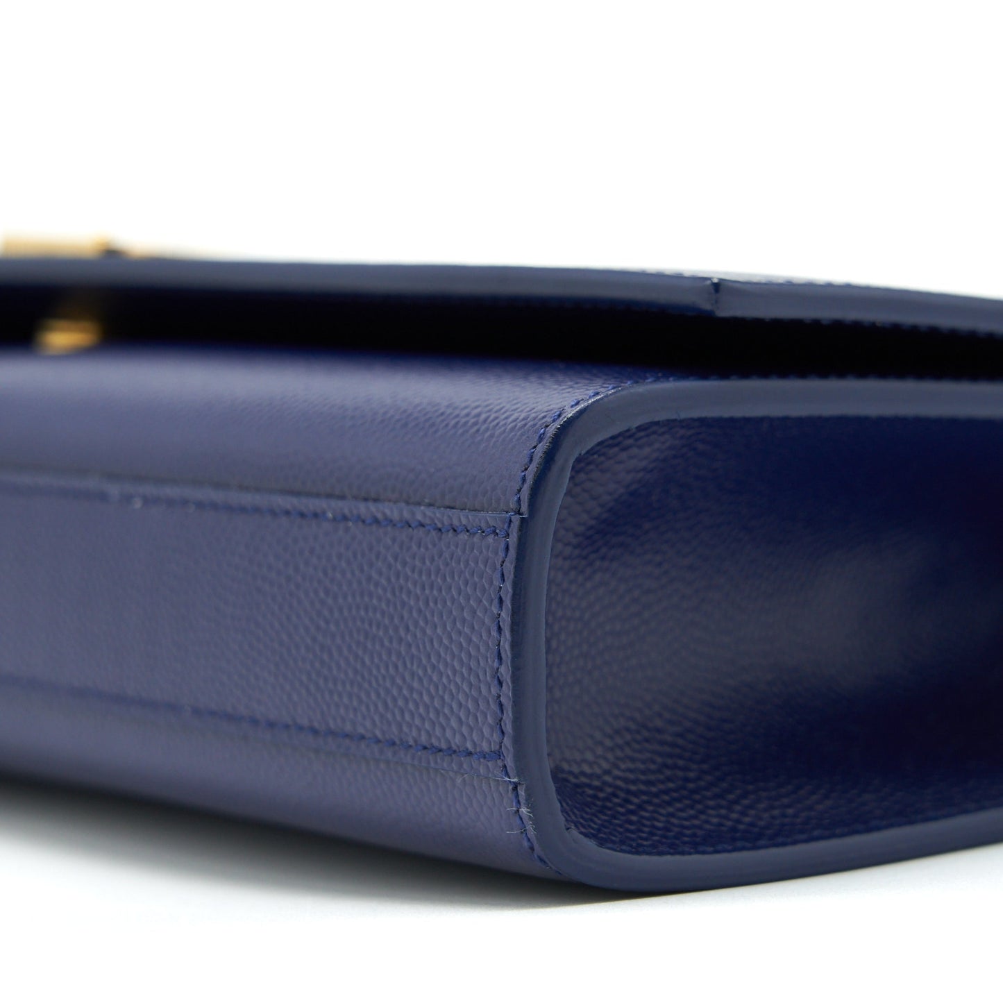 Saint Laurent/ YSL Clutch Caviar Blue GHW