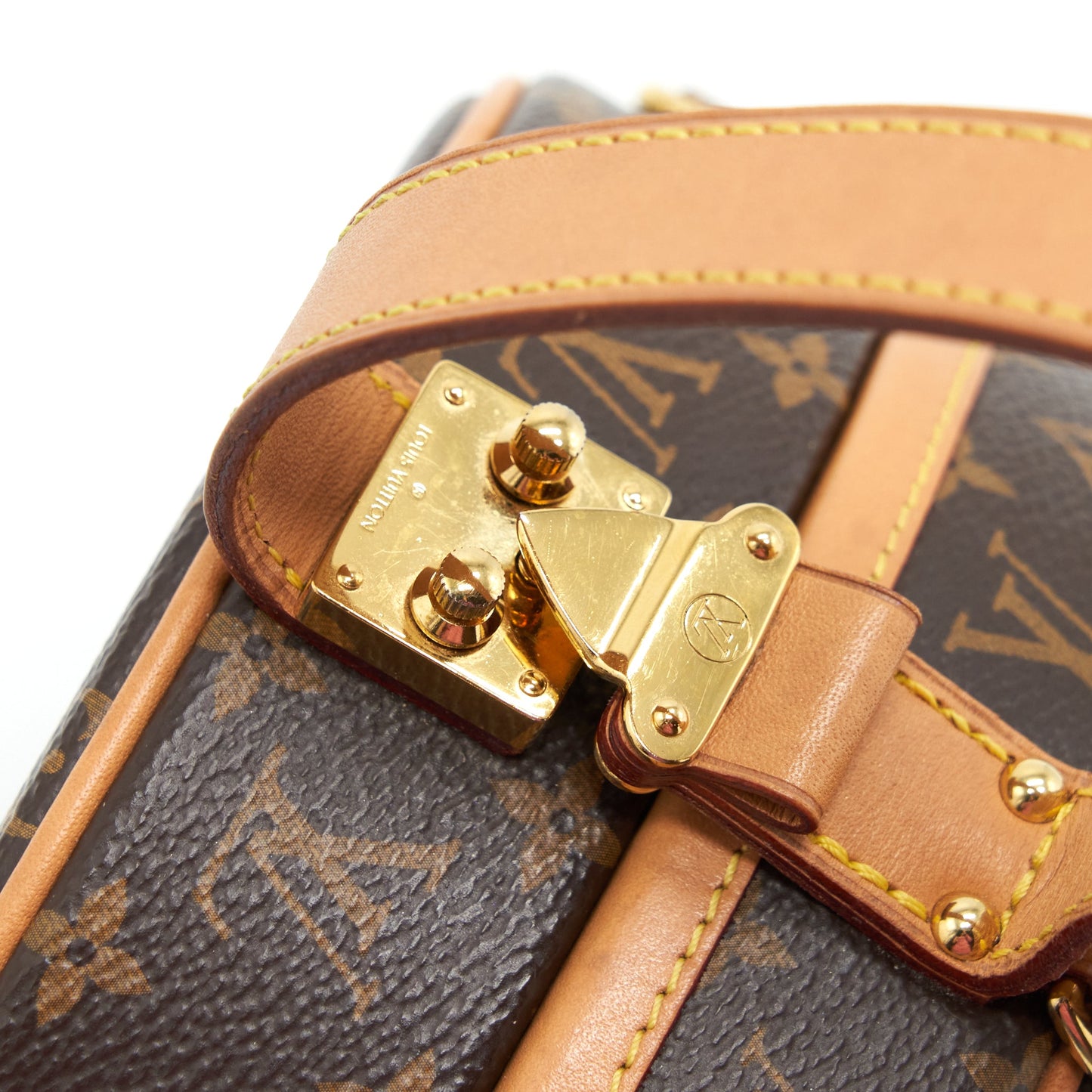 Louis Vuitton Petite Boite Chapeau Monogram Canvas GHW