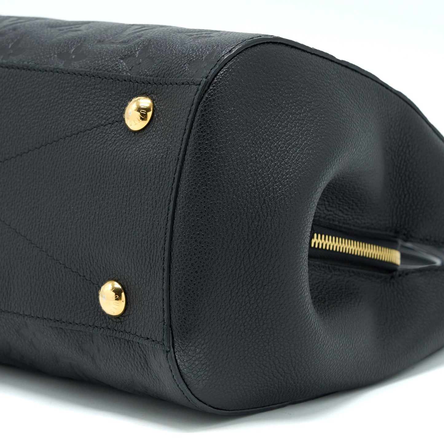 Louis Vuitton Montaigne MM Monogram Empreinte Black GHW