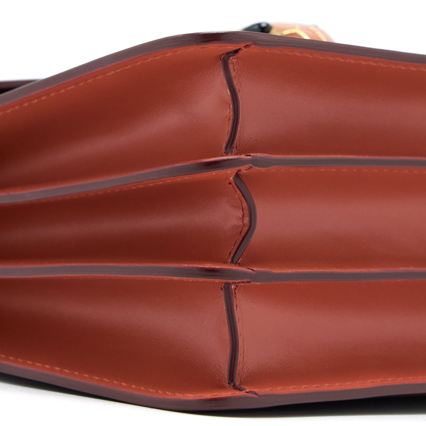 Bvlgari Serpenti Forever Top Handle Bag Calfskin Red