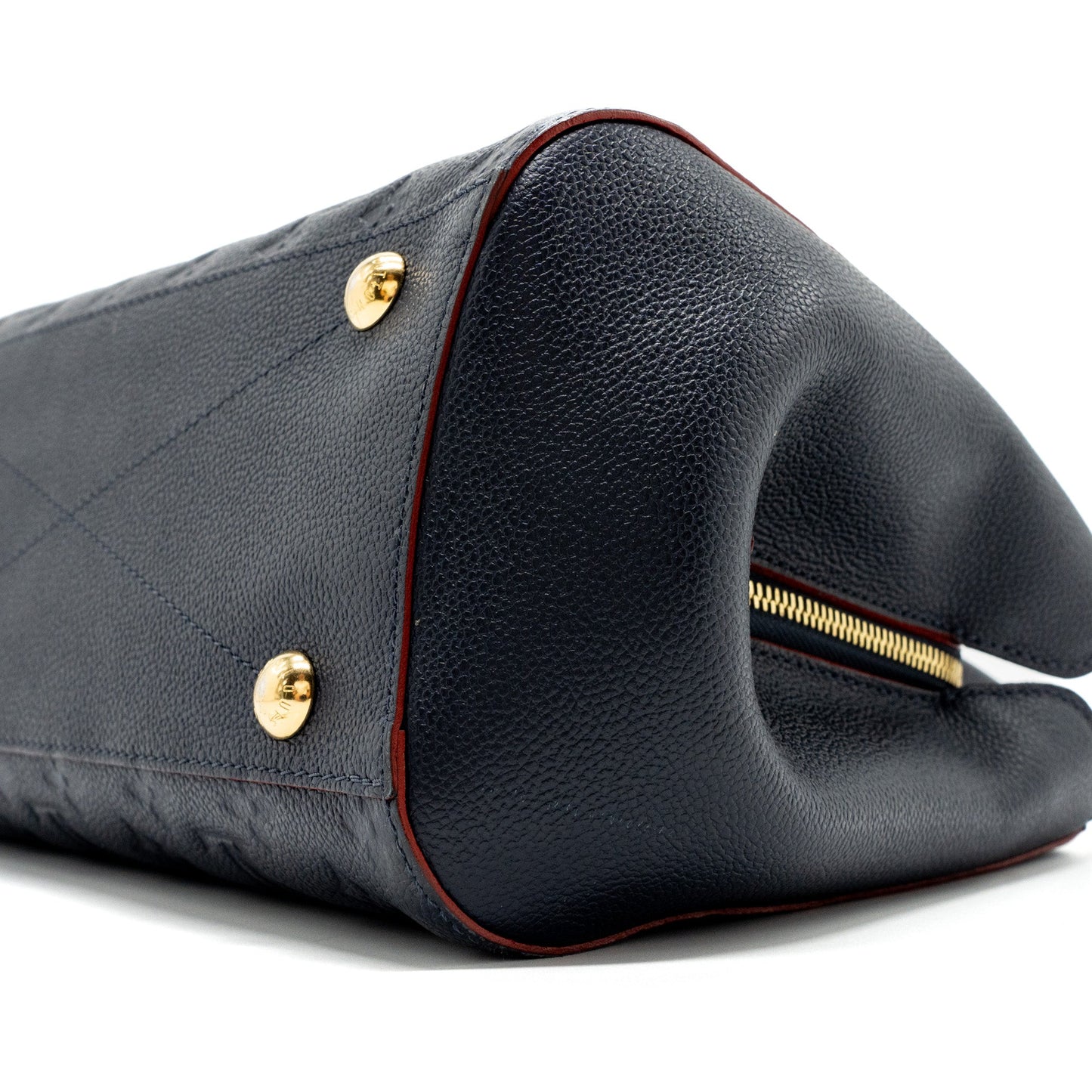 Louis Vuitton Montaigne MM Monogram Empreinte Navy GHW