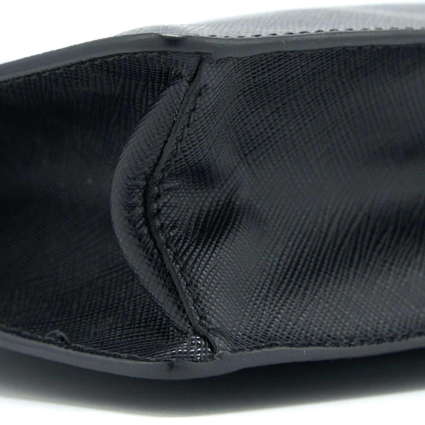 Prada Men’s Clutch Soffiano Black SHW