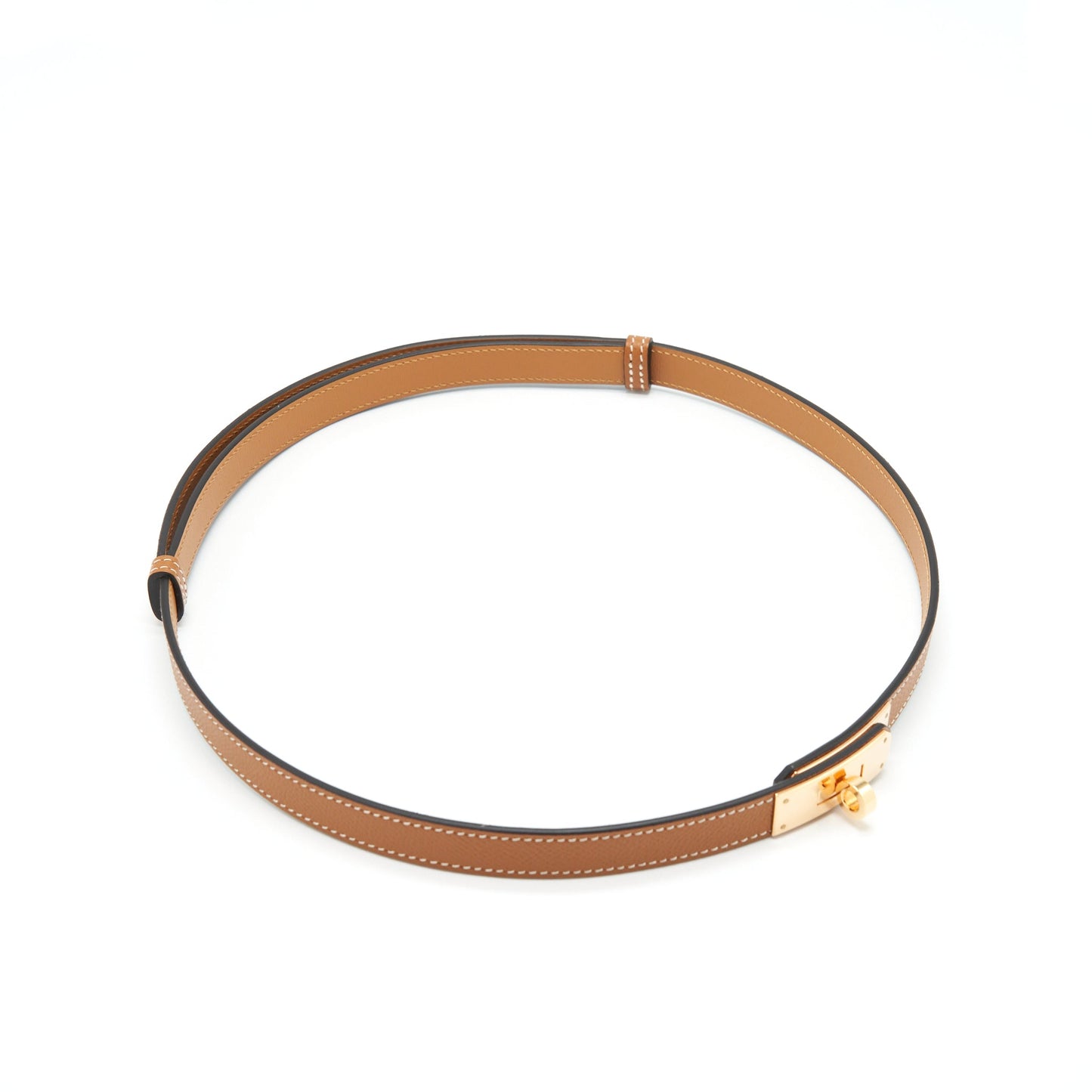 Hernes Kelly 18 Belt Epsom Gold GHW
