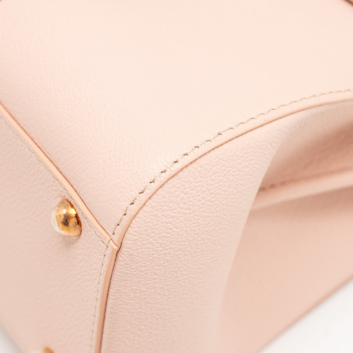 Delvaux Mini Brilliant Bag Calfskin Pink RGHW
