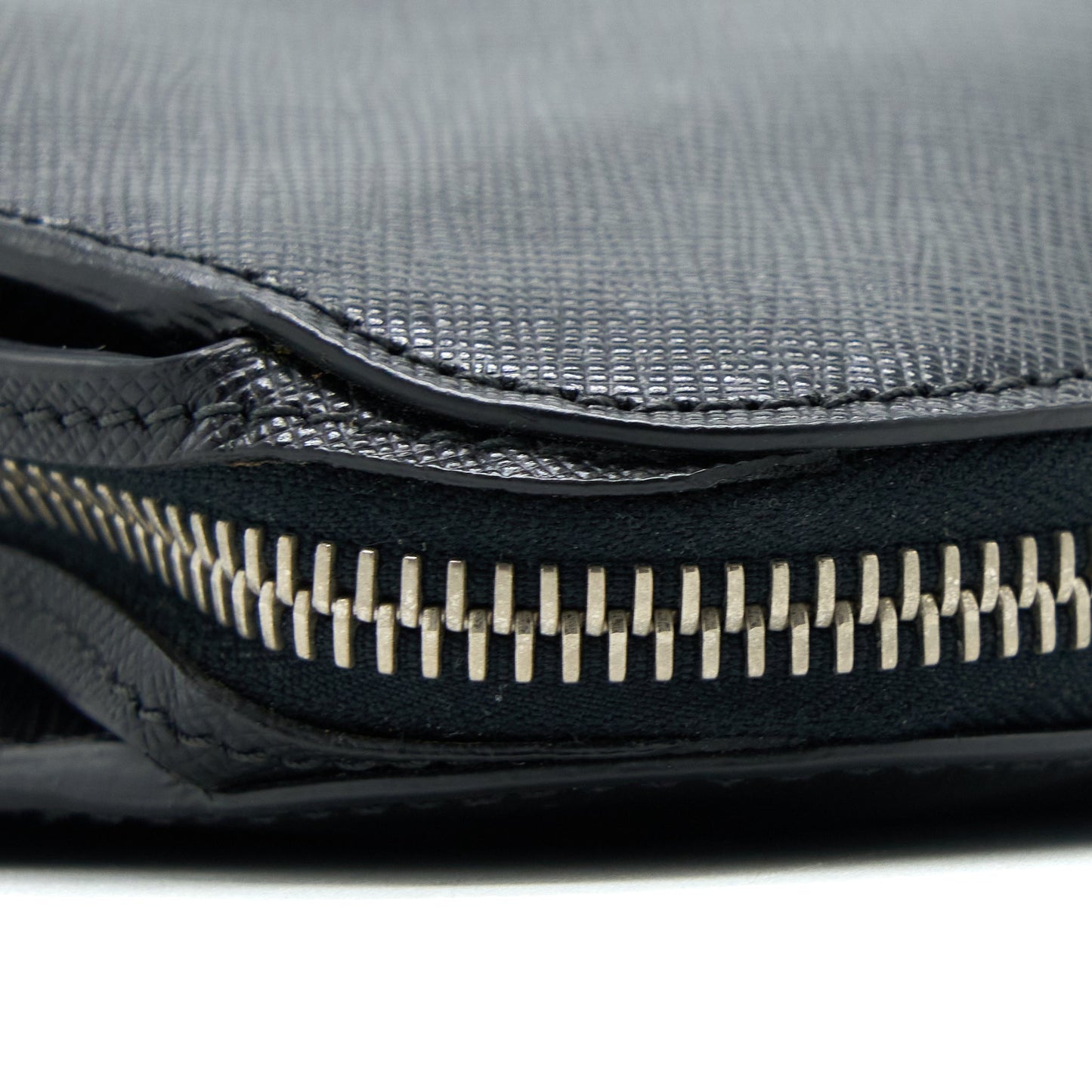Prada Men’s Clutch Soffiano Black SHW
