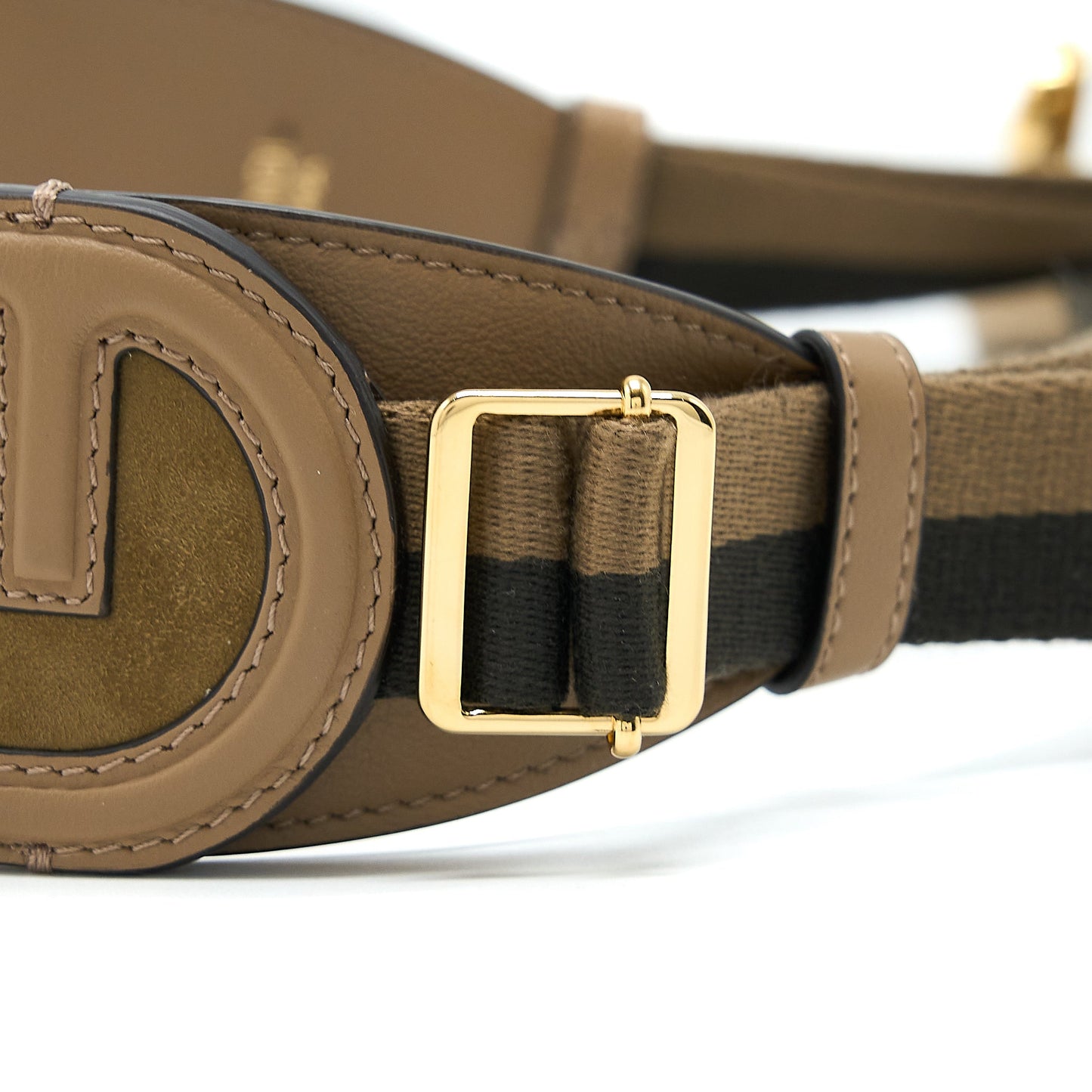 Fendi O’Lock Regular Strap Calfskin Multicolour GHW
