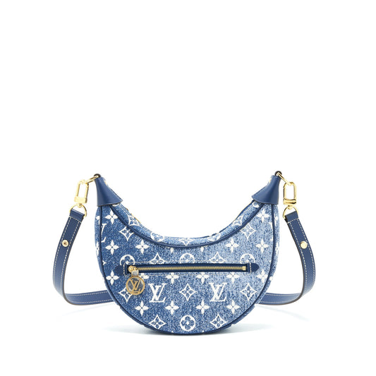 Louis Vuitton Loop Bag Denim Blue GHW