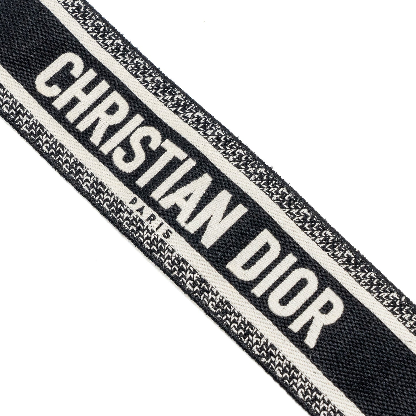 Dior Shoulder Strap Oblique Canvas Black GHW