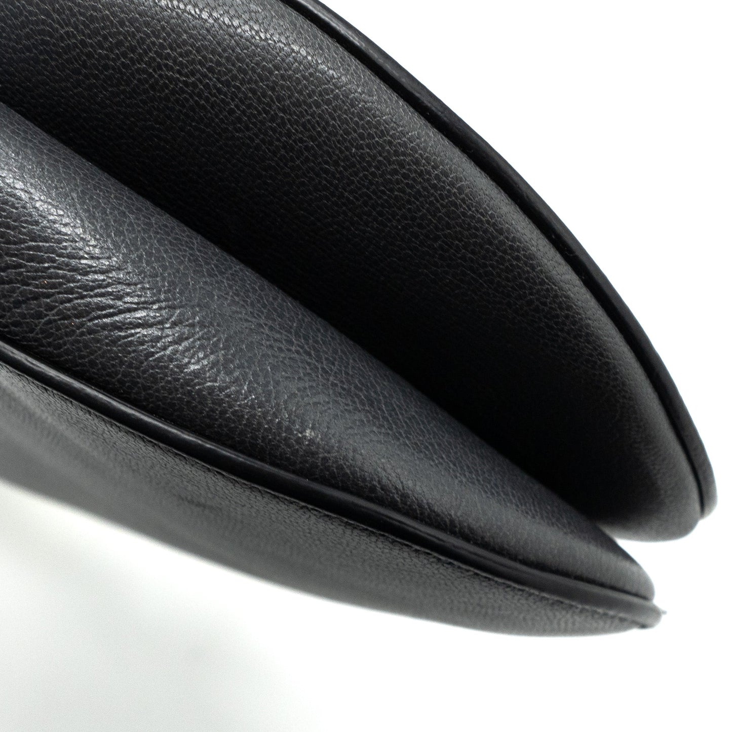 Dior Medium Saddle Bag GoatSkin Dark Grey GHW