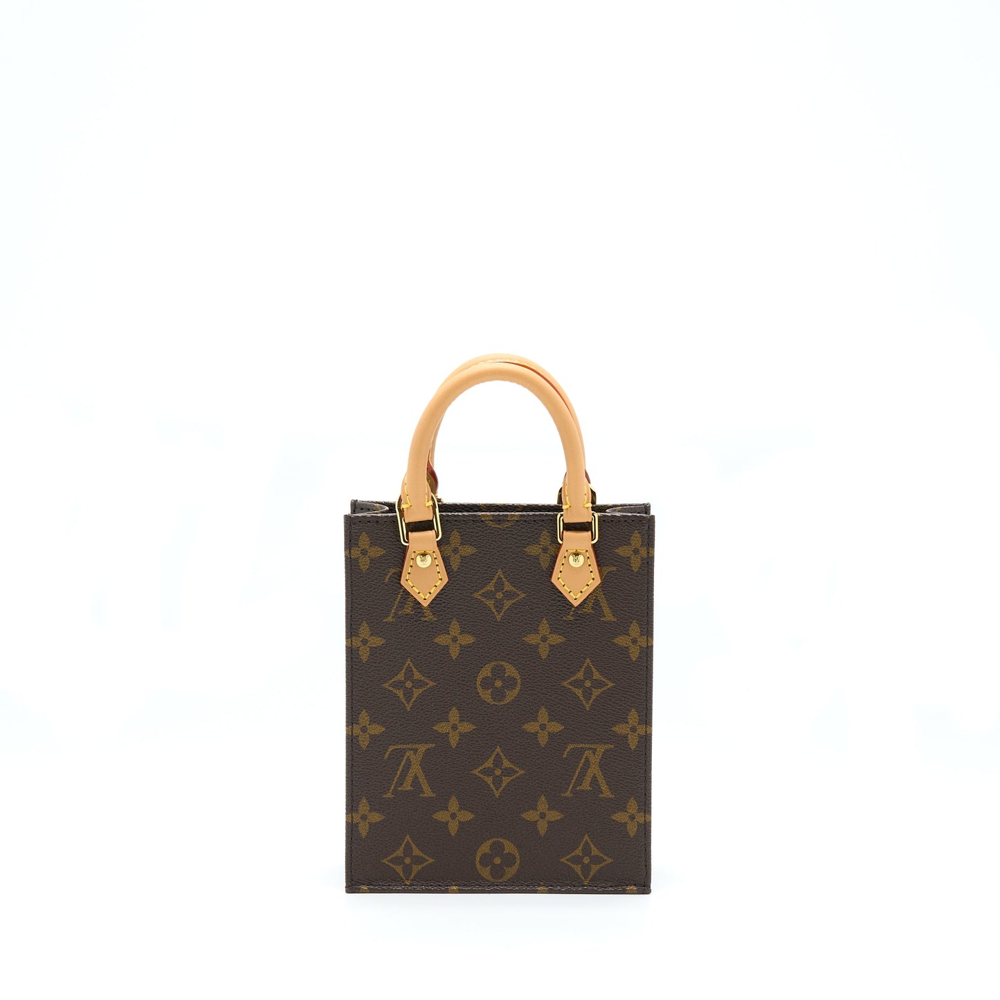 Louis Vuitton Petit Sac Plat Monogram Canvas GHW