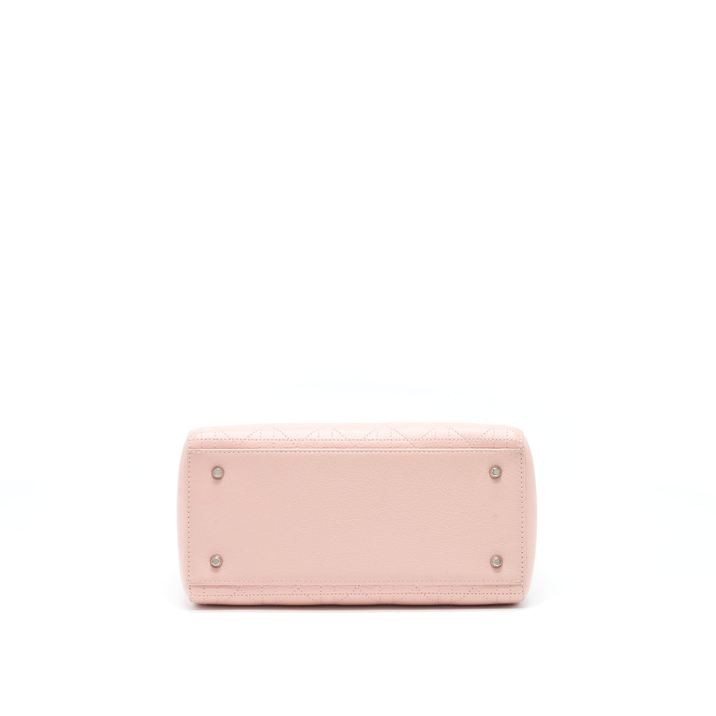 Dior Medium Lady Dior Calfskin Light Pink SHW