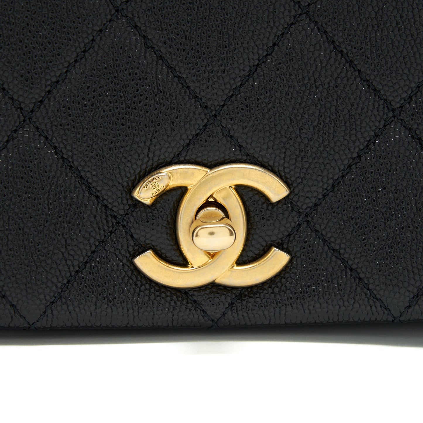 Chanel Seasonal Flap Bag Caviar Black GHW